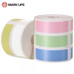 Label Maker Tape Refill P12 Sticker Printer-Waterproof Self-Adhesive Replacement Continuous Roll Paper 0.59in*170in/Roll