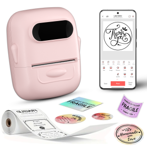 Marklife P50 Source Factory Wireless Mini Label Printer, No Ink Thermal Sticker AI Printer for Home Office & Small Business