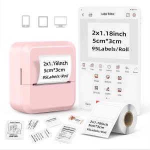 Marklife S2 photo receipt label printer 2 inch inkless thermal printer for home office stores - 副本
