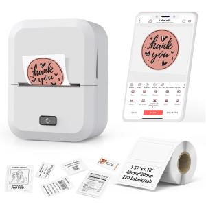 Marklife X2 58mm 203dpi for Thermal Mobile Printer with Barcode & Receipt Printing Label Maker 2-Year Warranty Stock