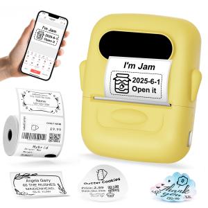 Minimal Design Thermal Label Printer Marklife Mini  Printer Logo Portable Sticker Print Machine for Small Business