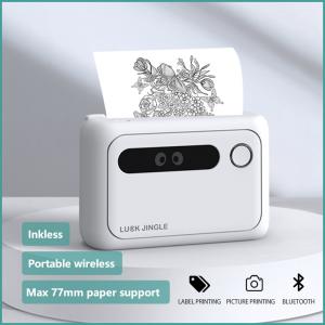 Mobile Phone Portable Mini Thermal Pocket Printer Impresora Wireless Thermal Label Sticker Printer