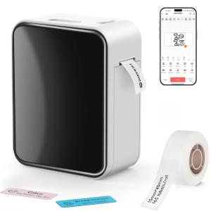 Marklife Black and white barcode portable bottle mini thermal printing sticker printer for home using - 副本