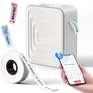 Marklife M1 mini thermal label printer for home storage office wireless label maker